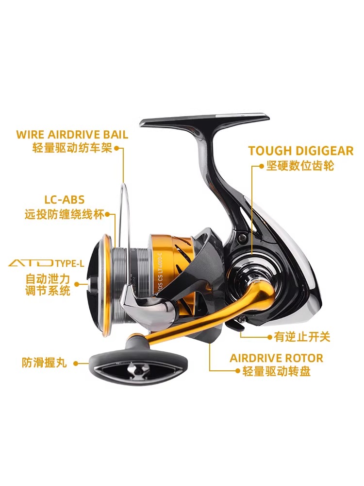 24 DAIWA REVROS CS LT Spinning - Daiwa Reel Bg 评论和价格