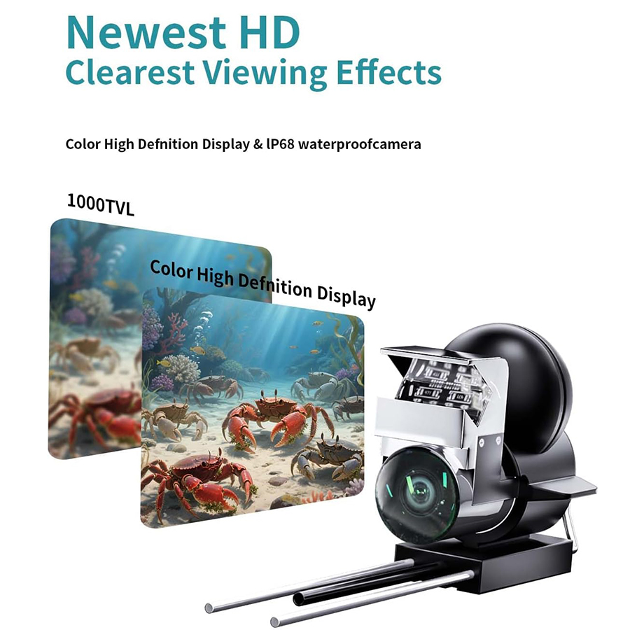 FOURQ Handheld 1080P 4.3'' LCD - Fish Finder Portable 评论和价格