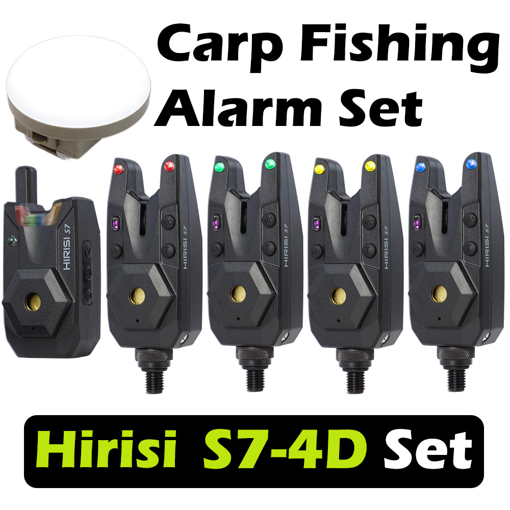 Hirisi S7-4D Wireless Carp Fis - Bite Indicator 评论和价格