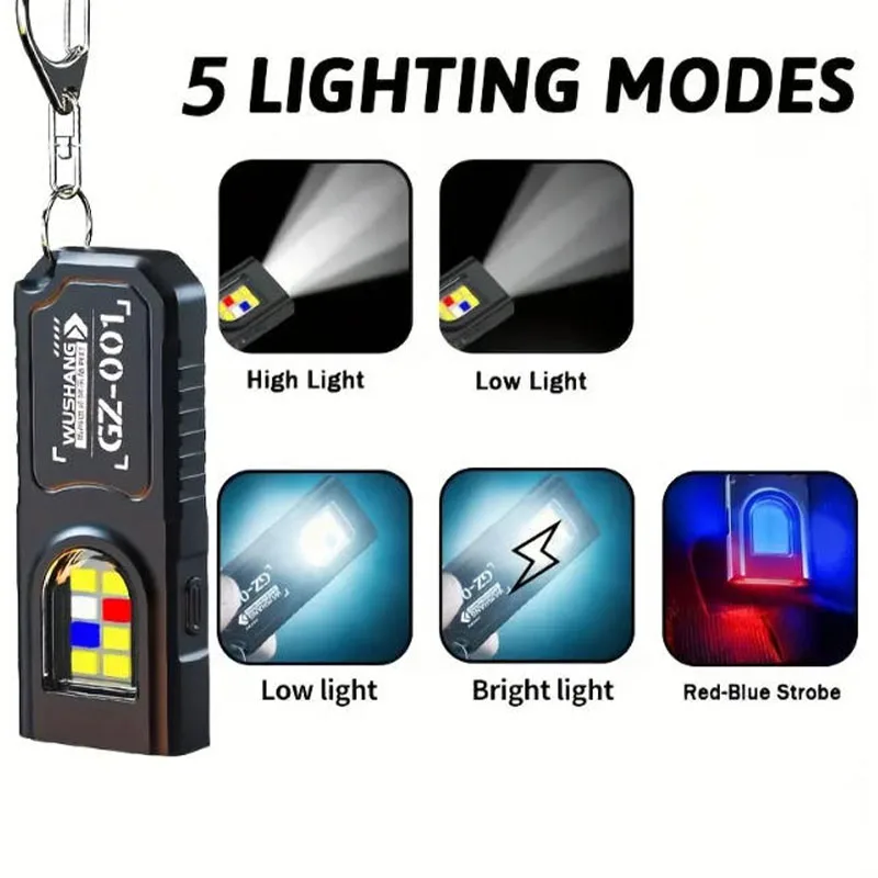 LED Keychain Flashlight Type C - Fishing Light 评论和价格